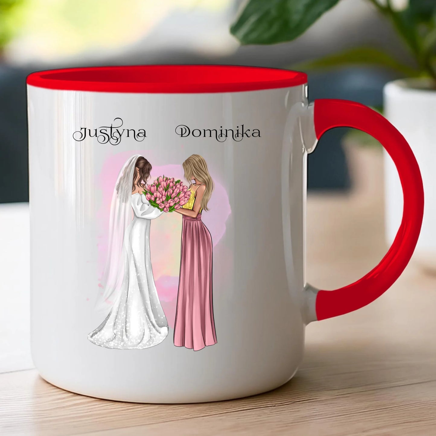 Kubek personalizowany dla przyjaciółek - ślub #142