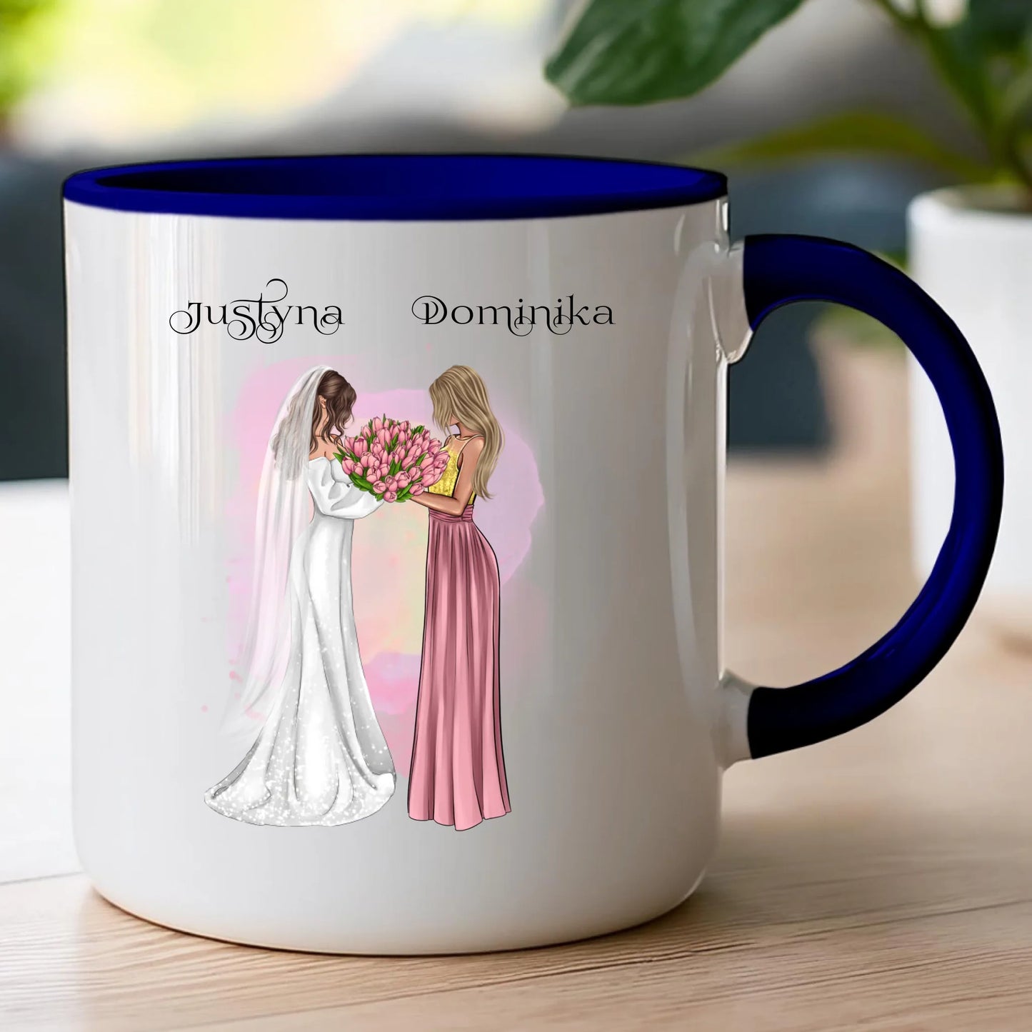 Kubek personalizowany dla przyjaciółek - ślub #142