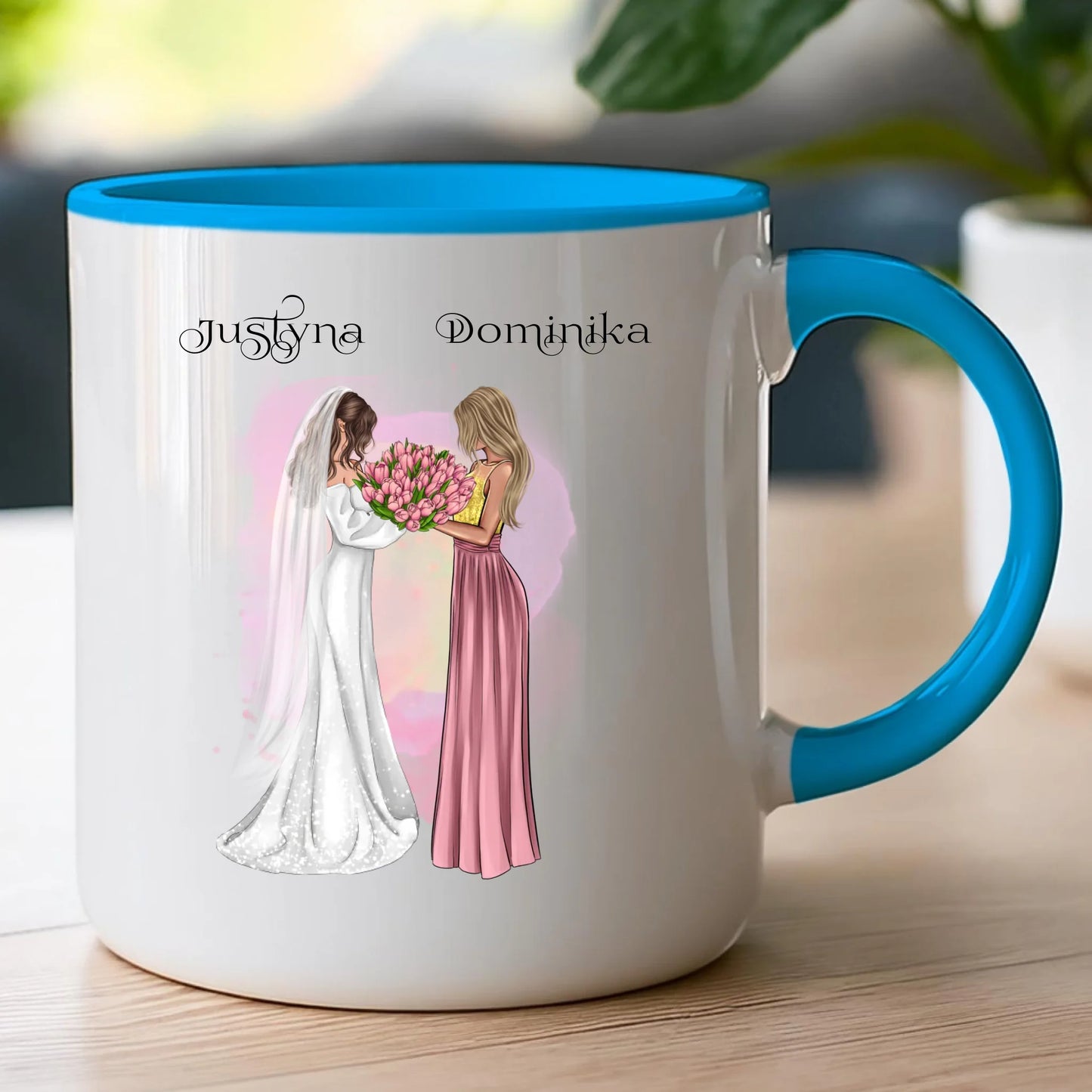 Kubek personalizowany dla przyjaciółek - ślub #142