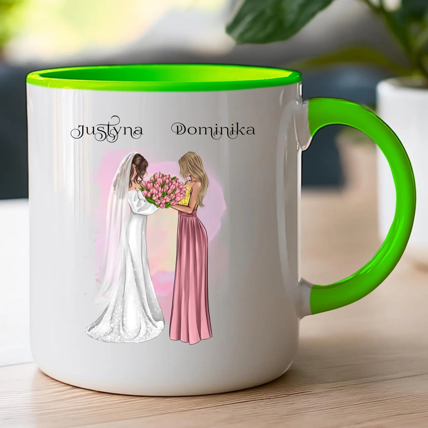 Kubek personalizowany dla przyjaciółek - ślub #142