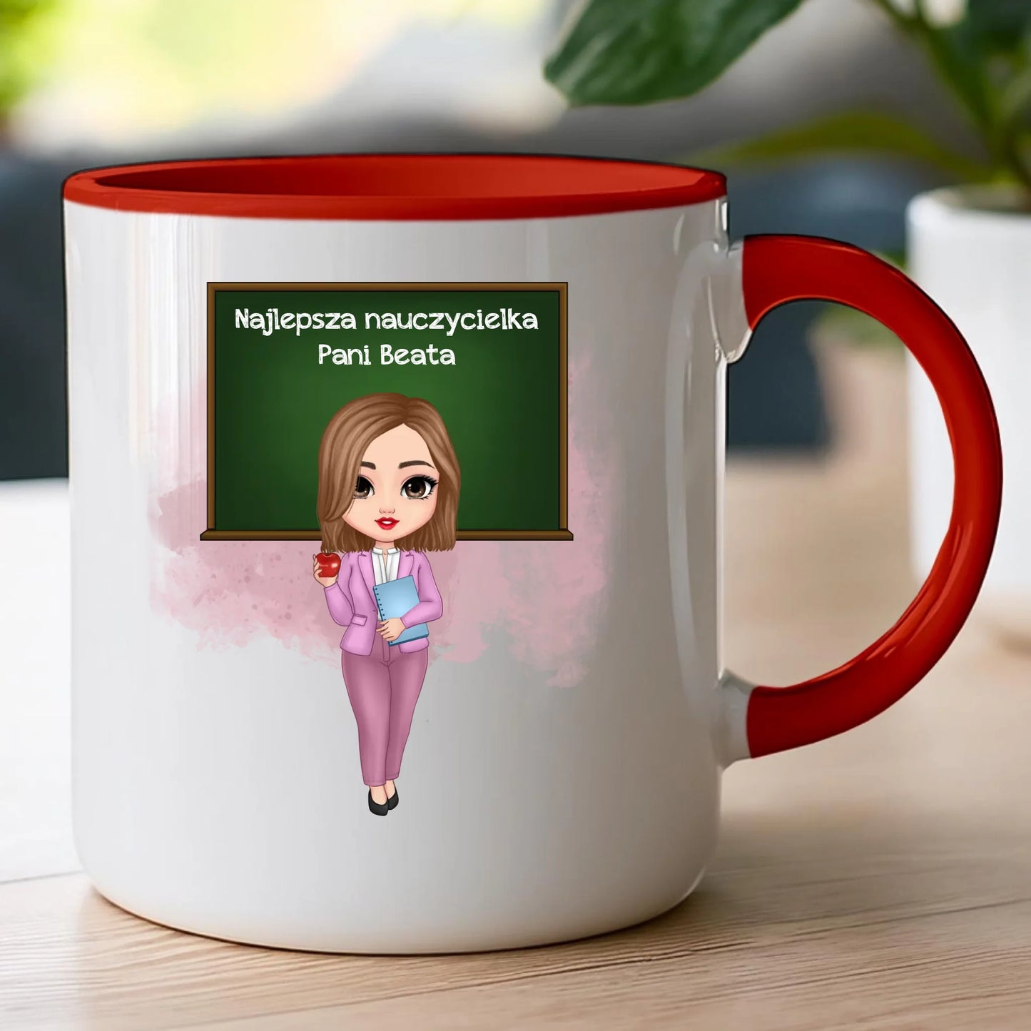 Kubek personalizowany dla nauczycielki #3201