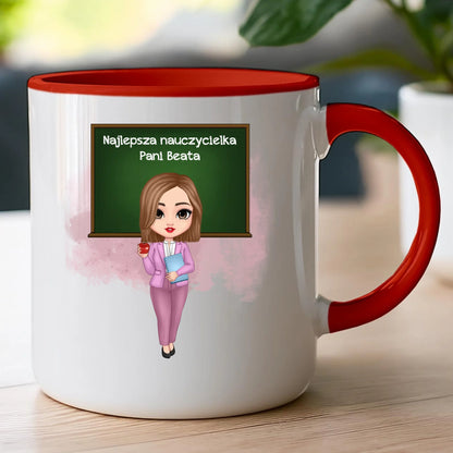 Kubek personalizowany dla nauczycielki #3201