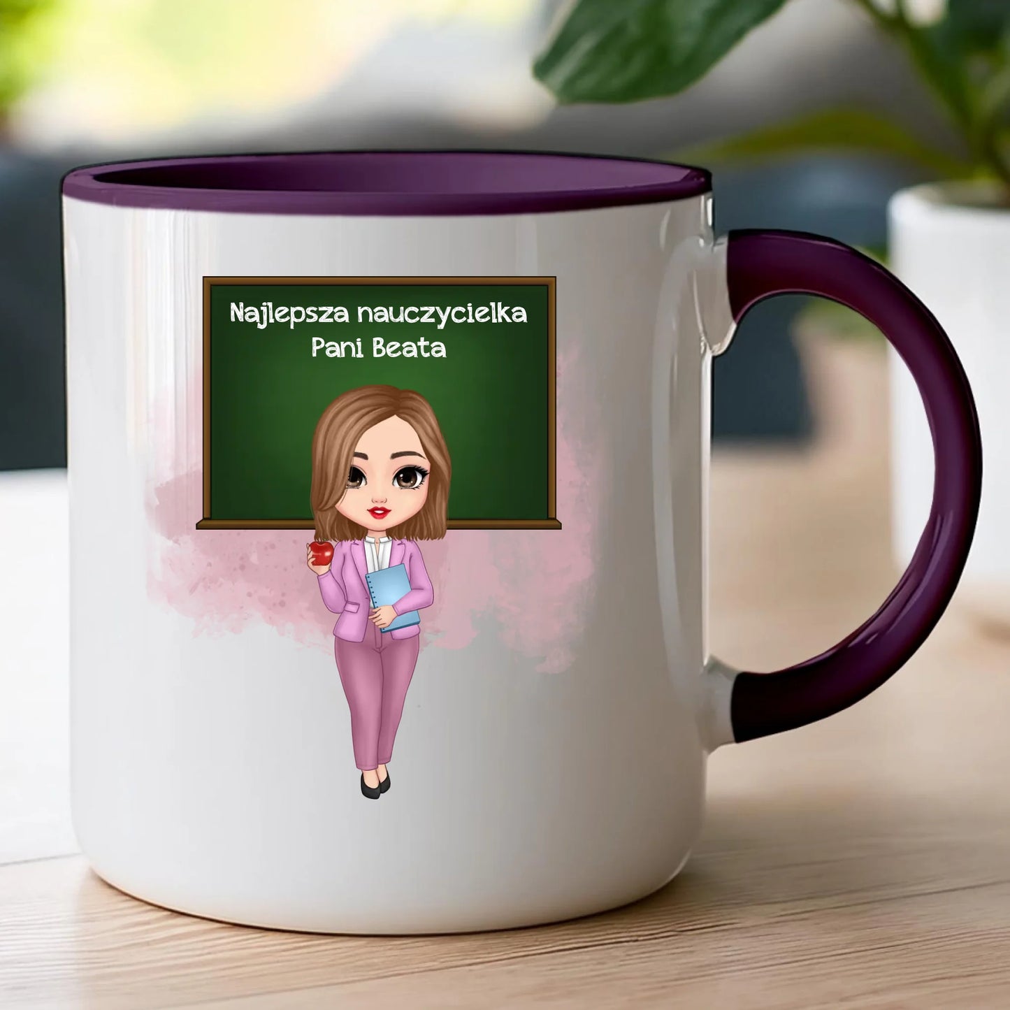 Kubek personalizowany dla nauczycielki #3201