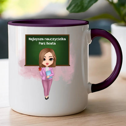 Kubek personalizowany dla nauczycielki #3201