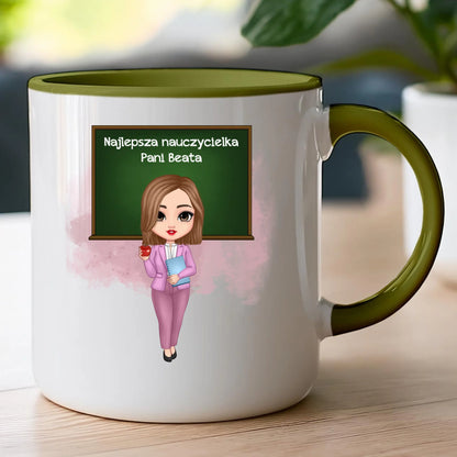 Kubek personalizowany dla nauczycielki #3201