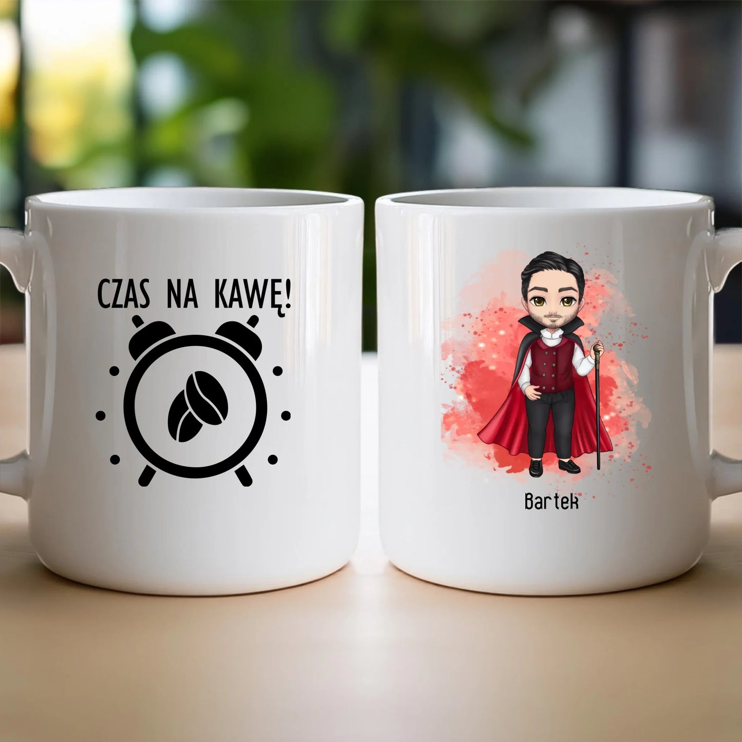 Kubek personalizowany Halloween dla mężczyzny #651