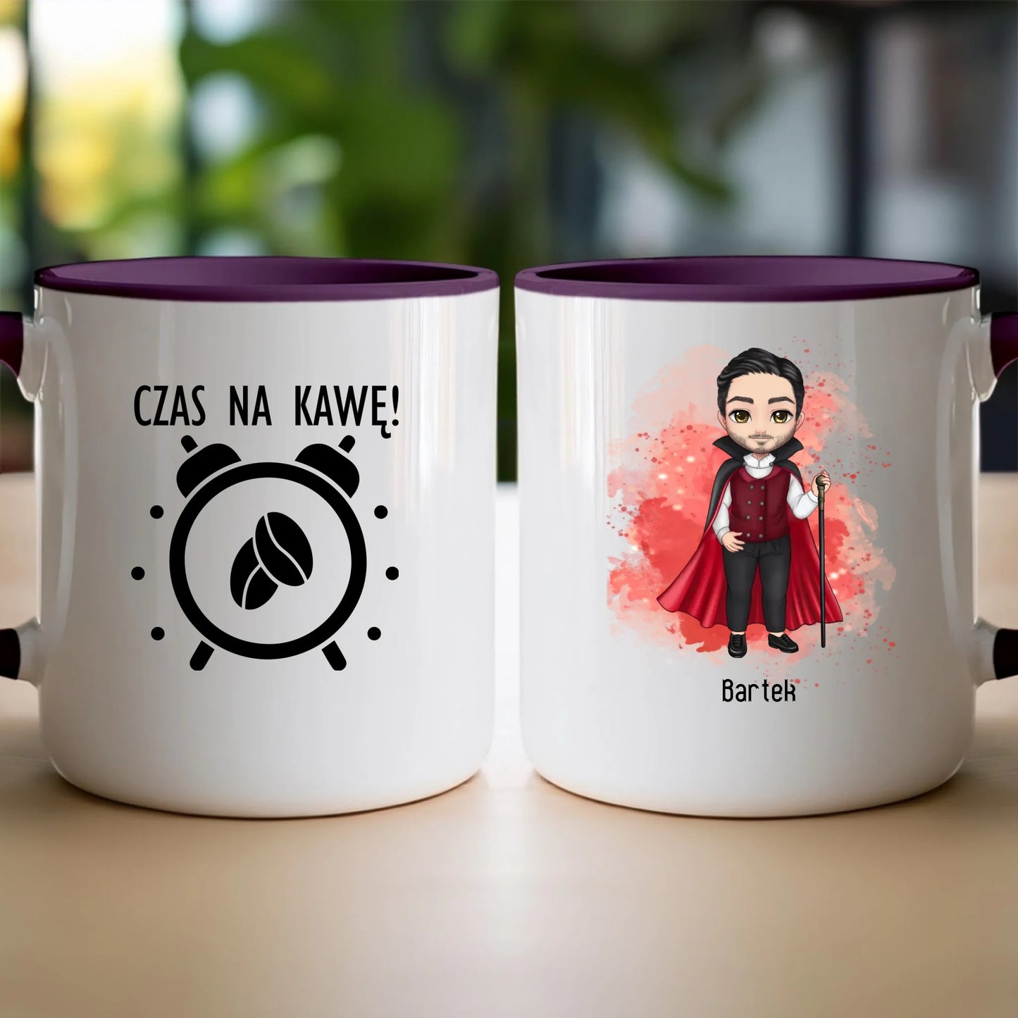 Kubek personalizowany Halloween dla mężczyzny #651