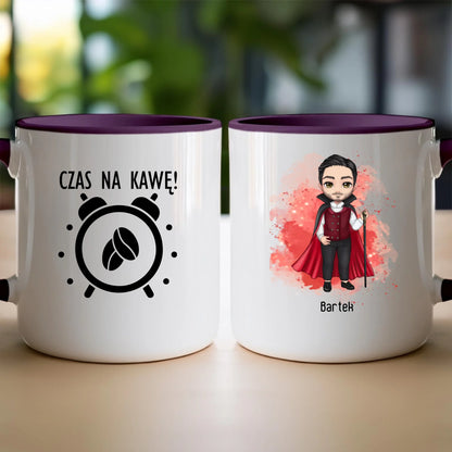 Kubek personalizowany Halloween dla mężczyzny #651