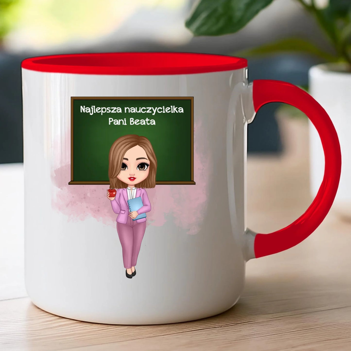 Kubek personalizowany dla nauczycielki #3201