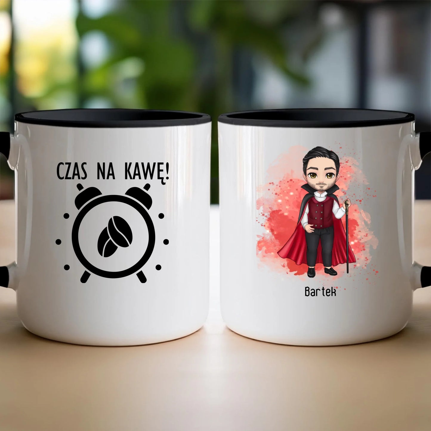 Kubek personalizowany Halloween dla mężczyzny #651