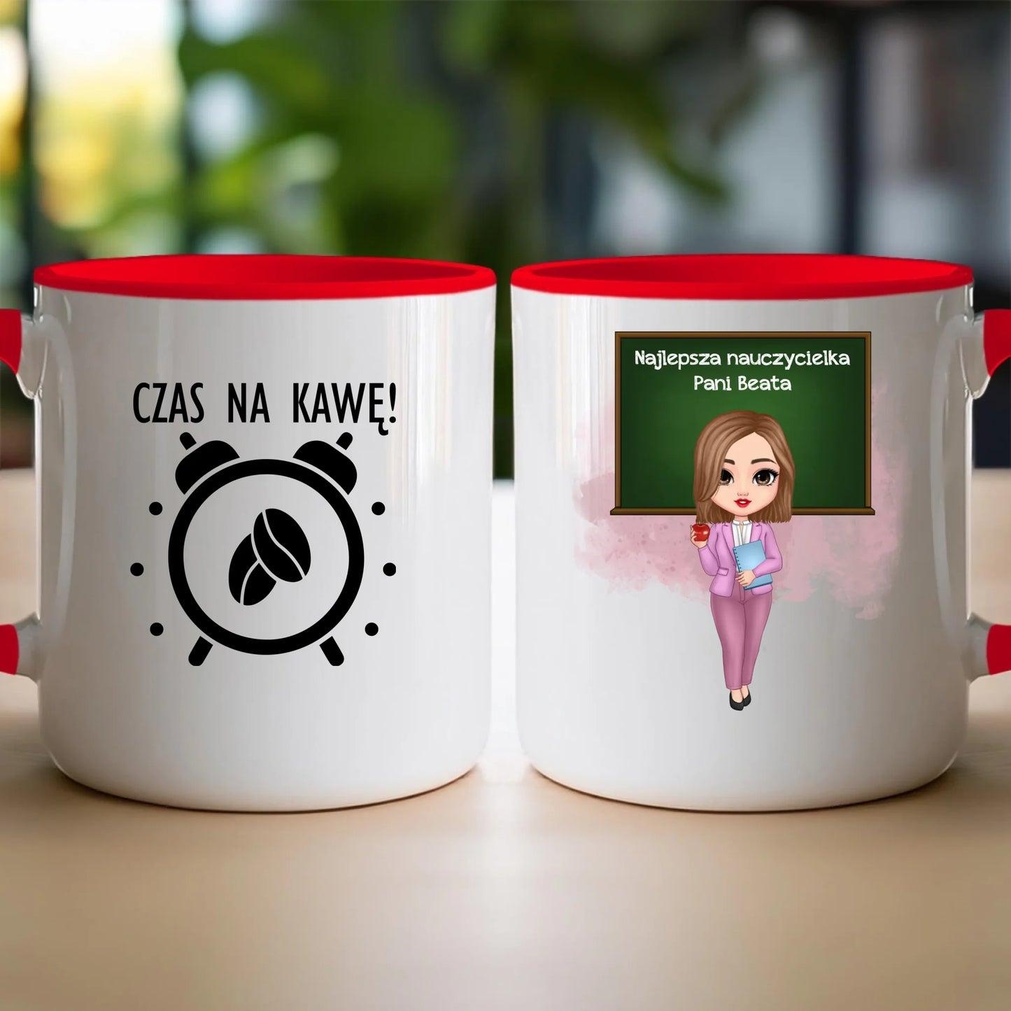 Kubek personalizowany dla nauczycielki #3201
