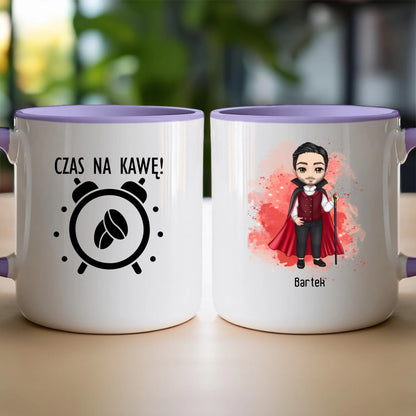 Kubek personalizowany Halloween dla mężczyzny #651