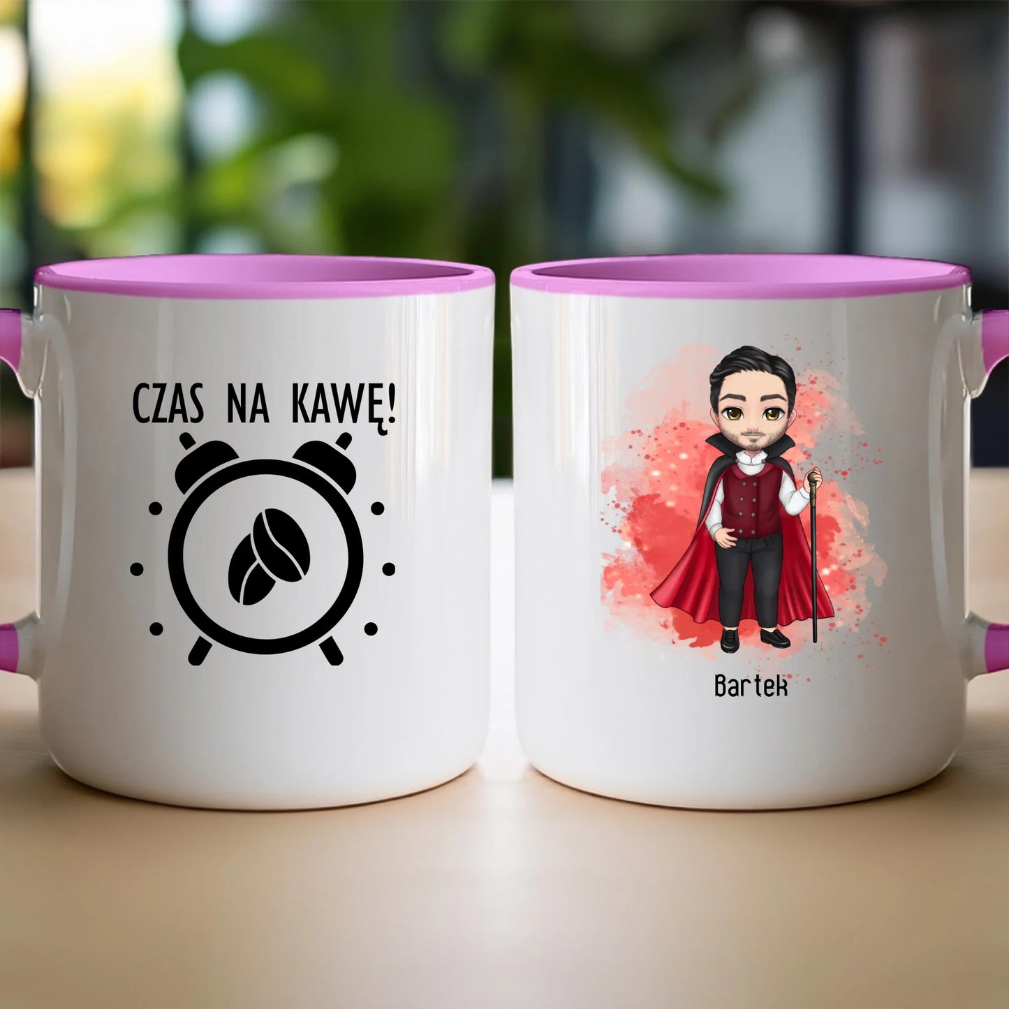 Kubek personalizowany Halloween dla mężczyzny #651