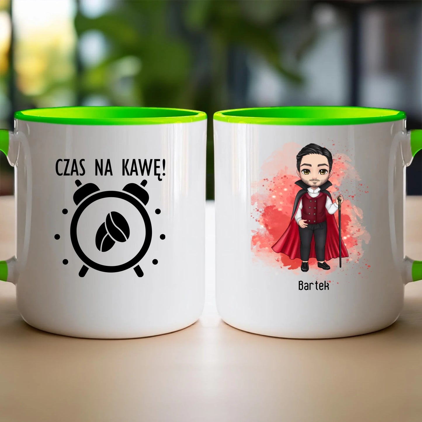 Kubek personalizowany Halloween dla mężczyzny #651