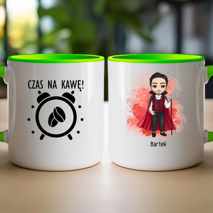 Kubek personalizowany Halloween dla mężczyzny #651