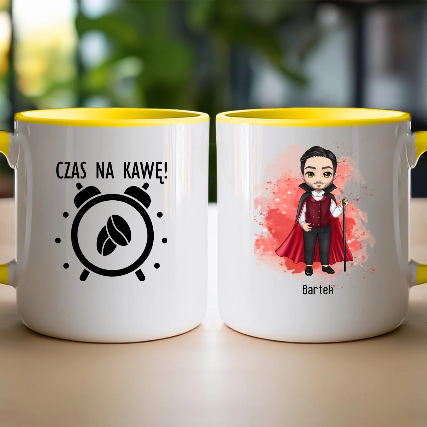 Kubek personalizowany Halloween dla mężczyzny #651