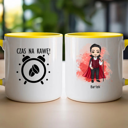 Kubek personalizowany Halloween dla mężczyzny #651