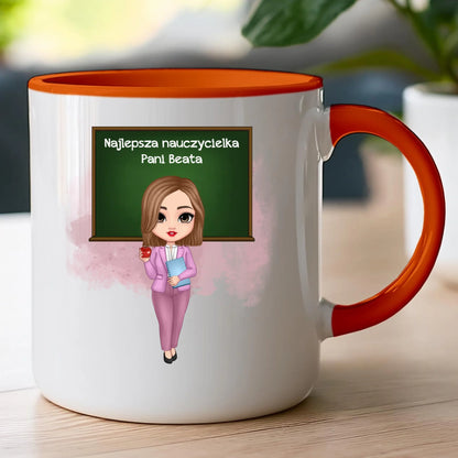 Kubek personalizowany dla nauczycielki #3201
