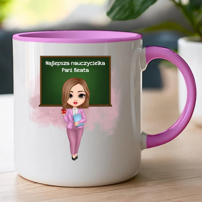 Kubek personalizowany dla nauczycielki #3201