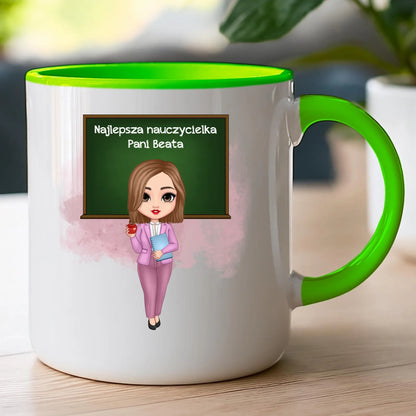 Kubek personalizowany dla nauczycielki #3201