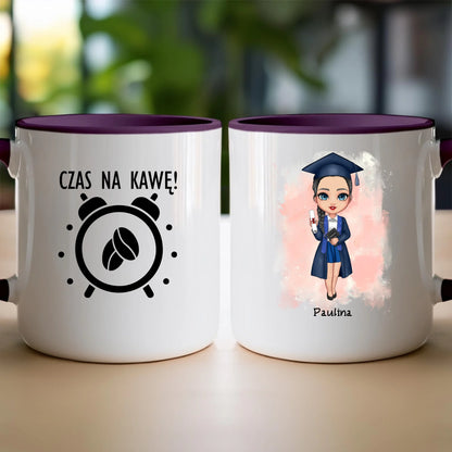 Kubek personalizowany dla dziewczyny - absolwentka #70