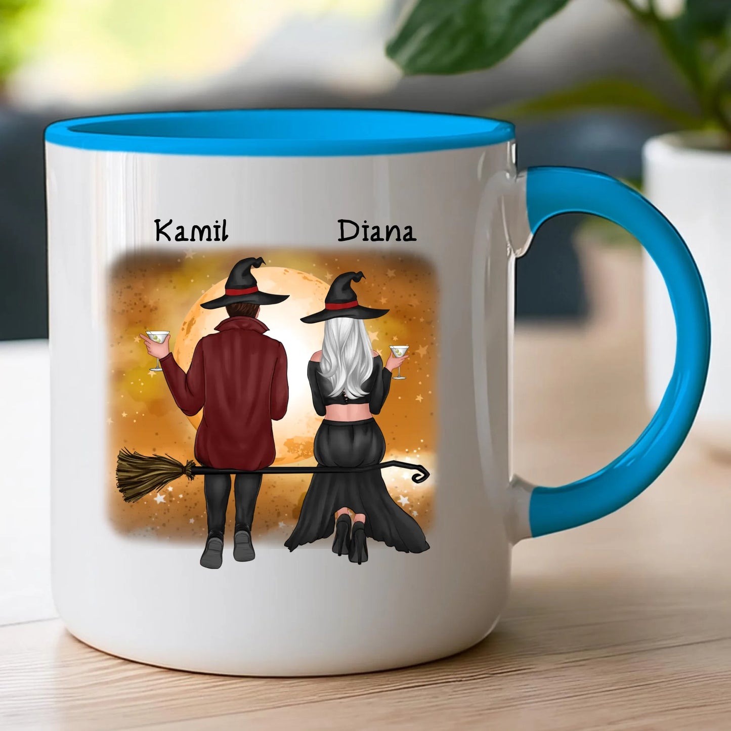 Kubek personalizowany Halloween dla par #60