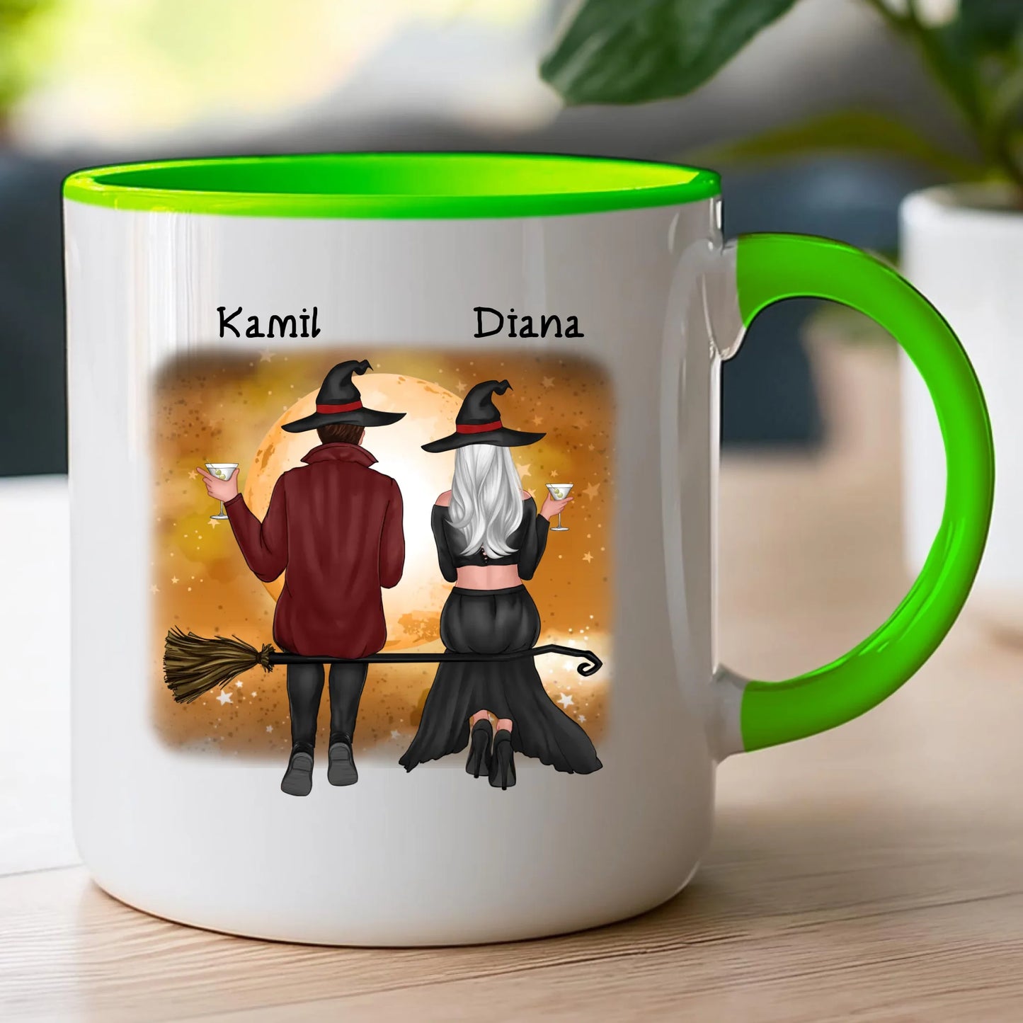 Kubek personalizowany Halloween dla par #60