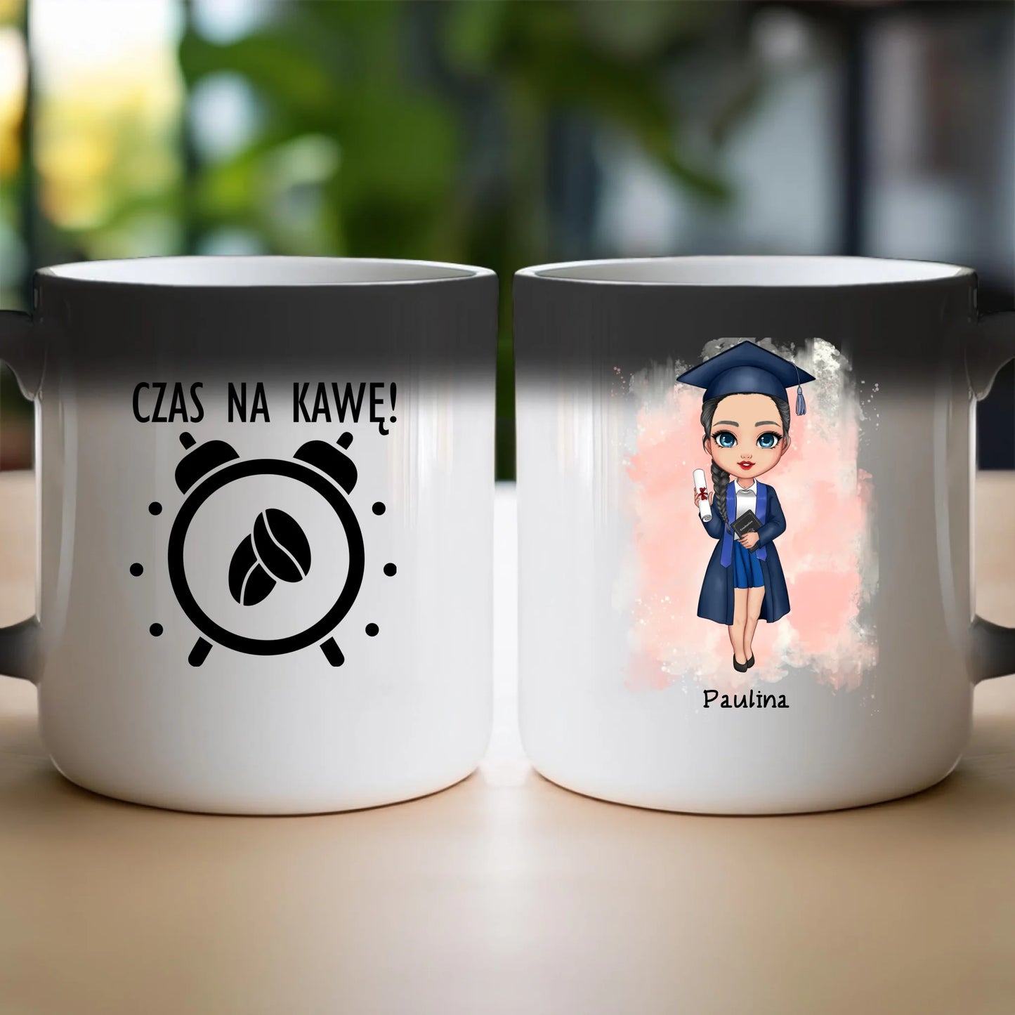 Kubek personalizowany dla dziewczyny - absolwentka #70