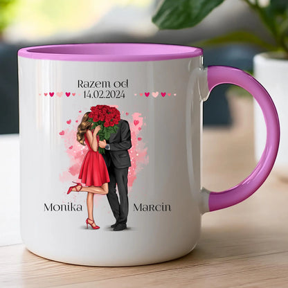 Kubek personalizowany dla par #55