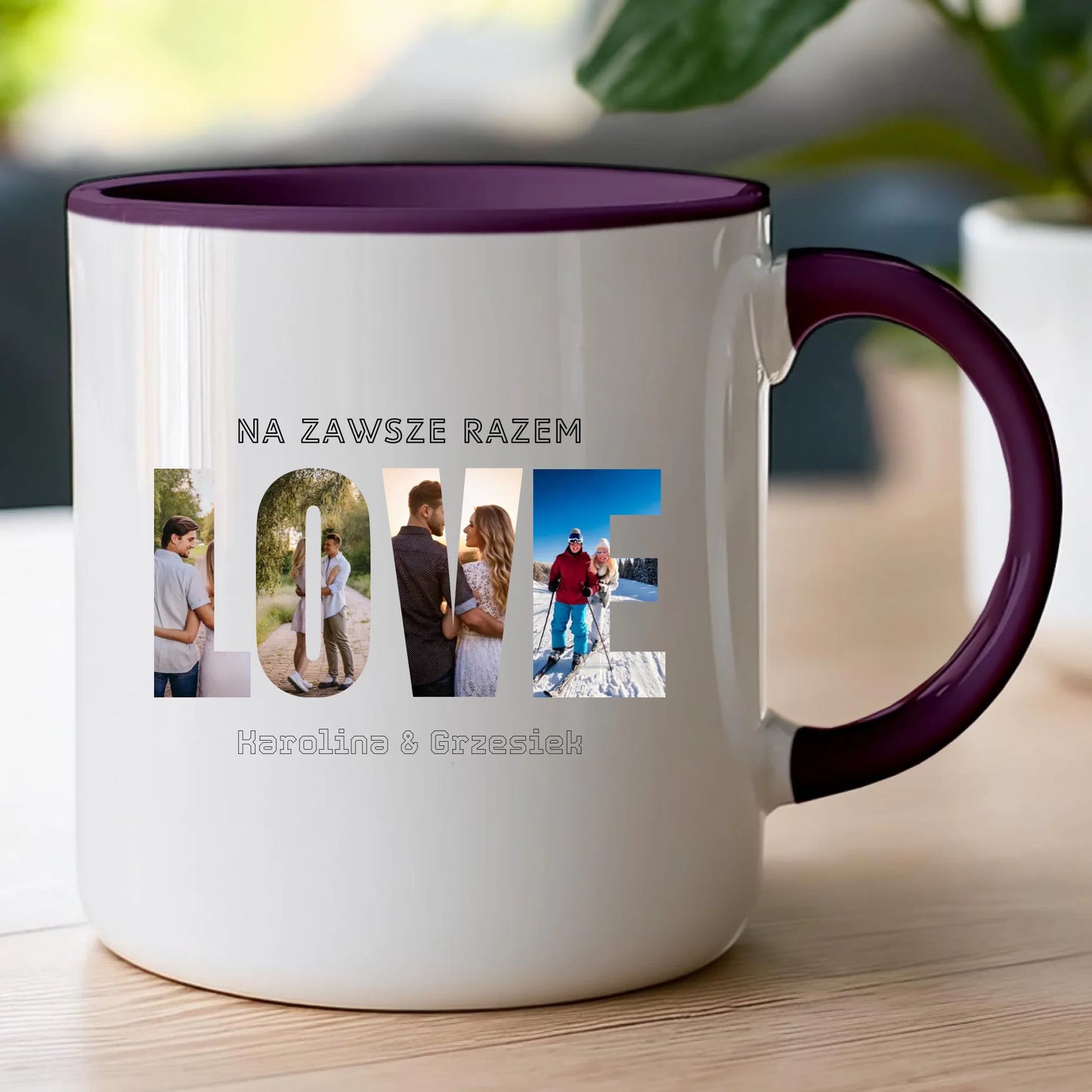 Kubek z własnym zdjęciem - Love #4