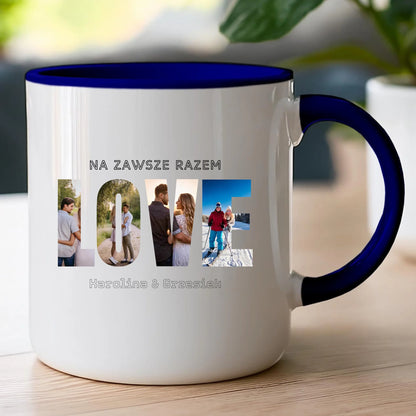Kubek z własnym zdjęciem - Love #4