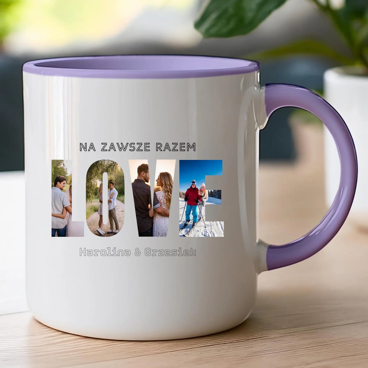 Kubek z własnym zdjęciem - Love #4