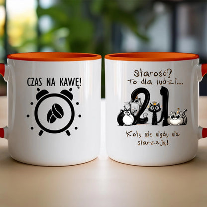 Kubek personalizowany na urodziny - kociaki #5012
