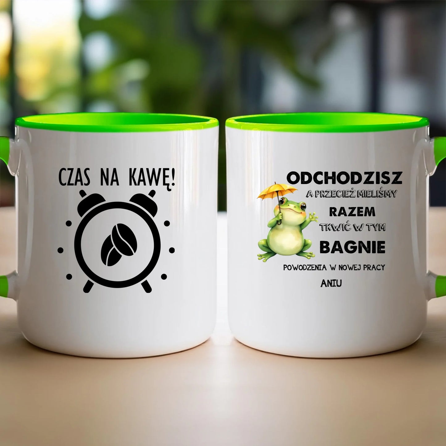Kubek personalizowany - Odejście z pracy #402