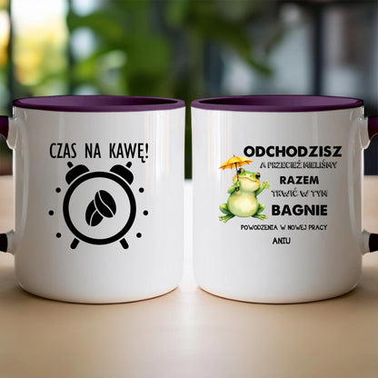 Kubek personalizowany - Odejście z pracy #402