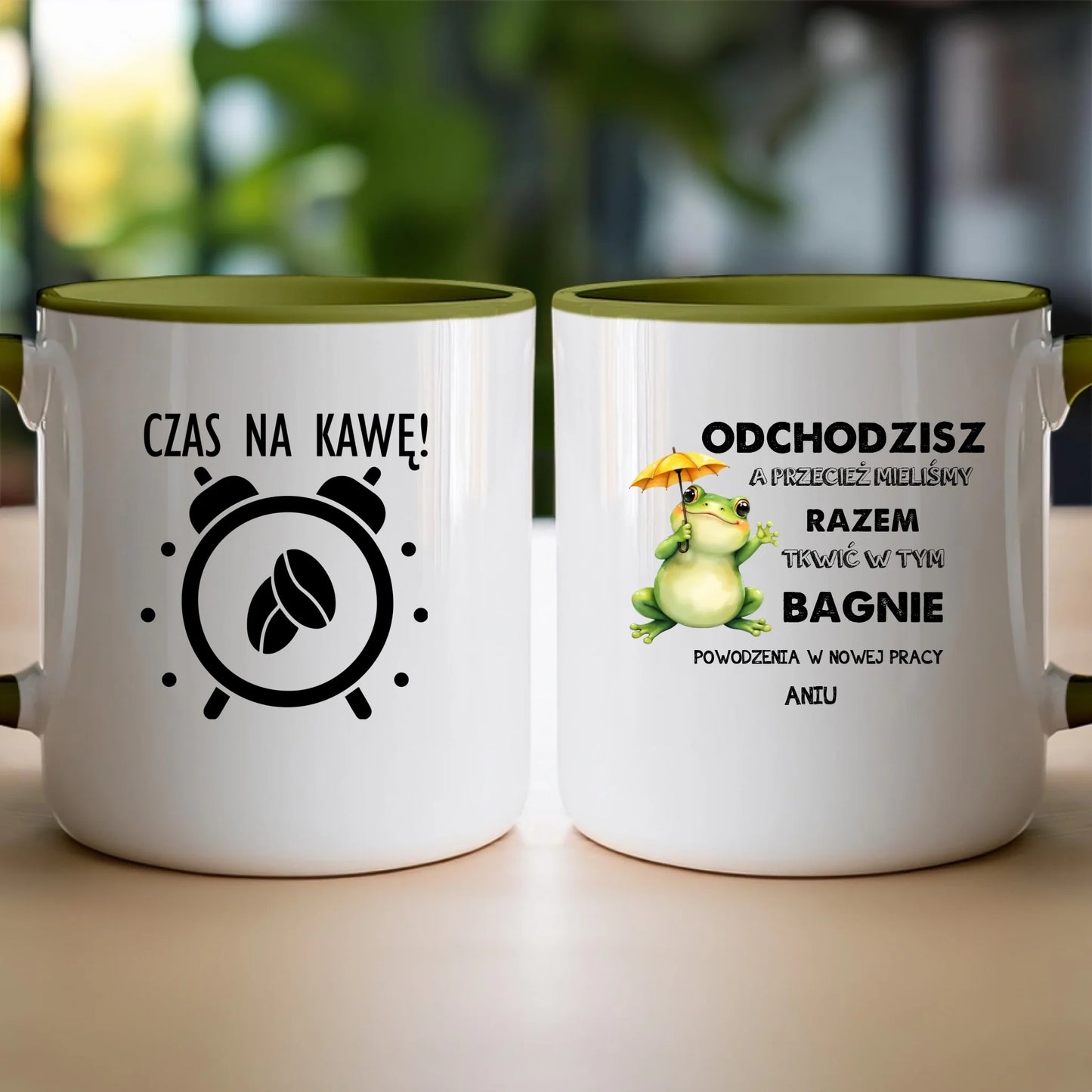 Kubek personalizowany - Odejście z pracy #402