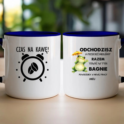 Kubek personalizowany - Odejście z pracy #402