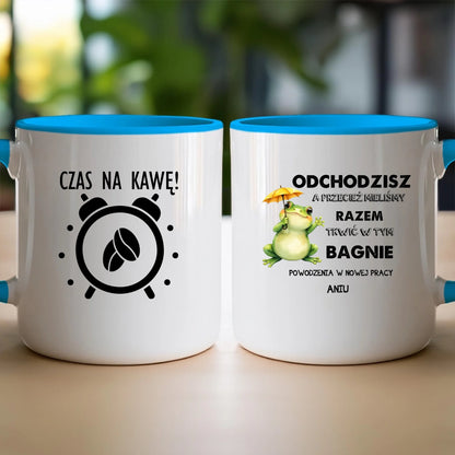 Kubek personalizowany - Odejście z pracy #402