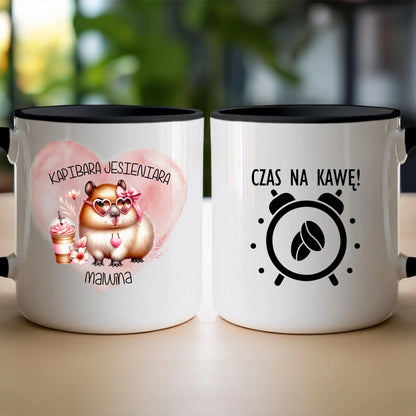 Kubek personalizowany - Kapibara Jesieniara #420