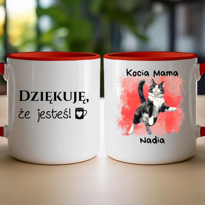Kubek personalizowany - Kocia Mama #2143