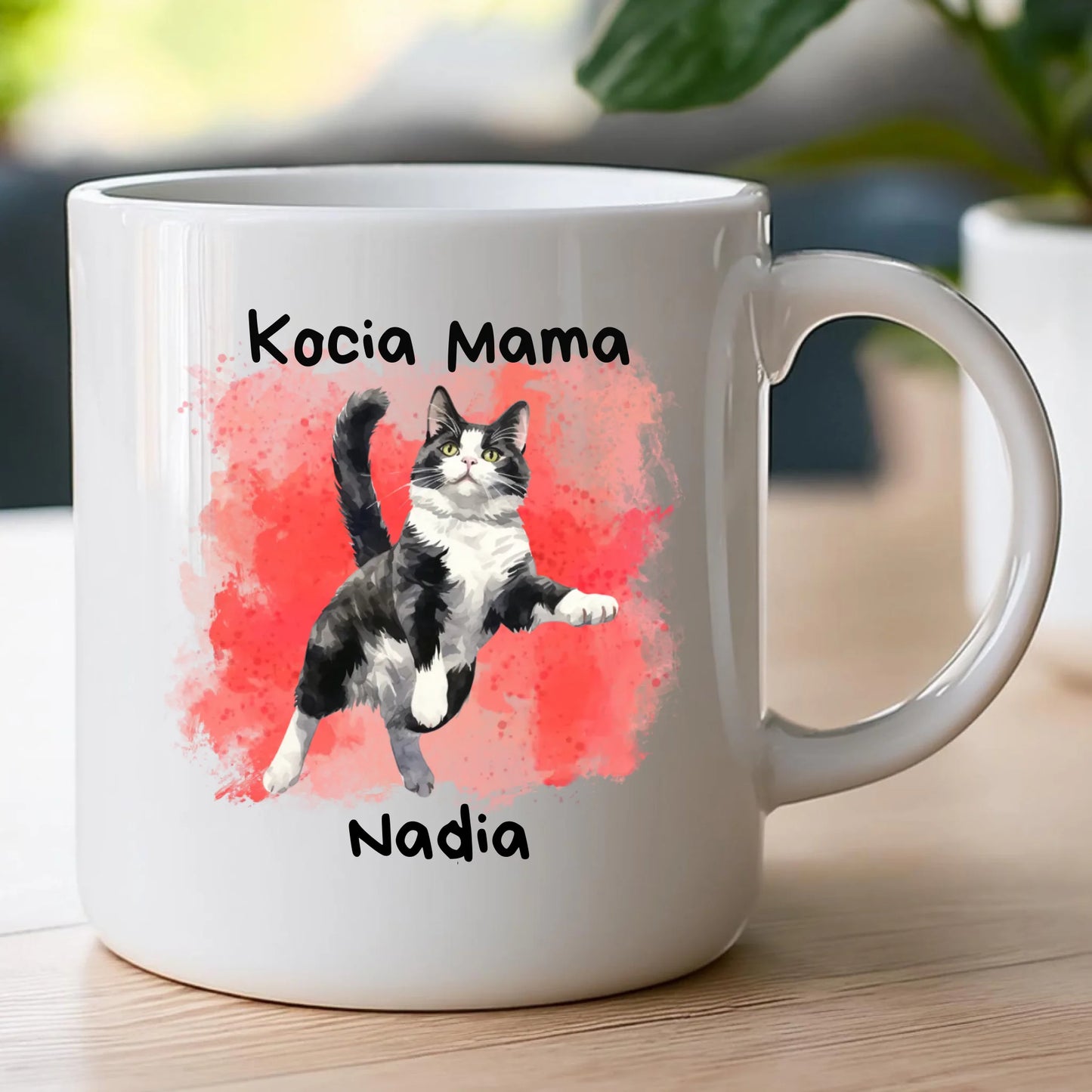 Kubek personalizowany - Kocia Mama #2143