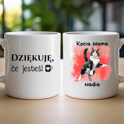 Kubek personalizowany - Kocia Mama #2143