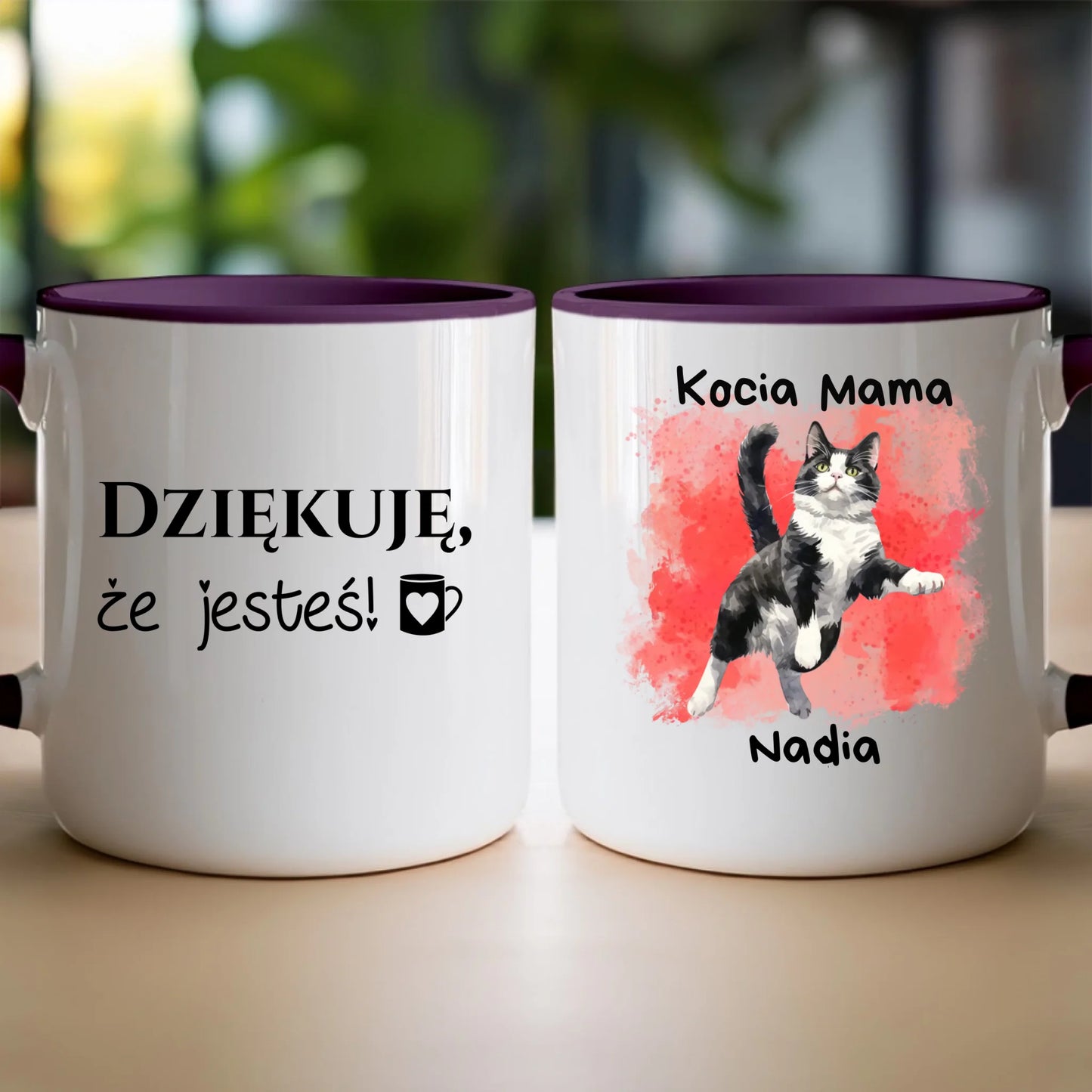 Kubek personalizowany - Kocia Mama #2143