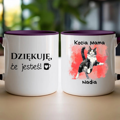 Kubek personalizowany - Kocia Mama #2143
