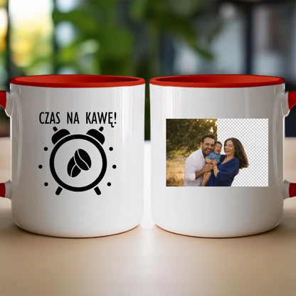 Kubek z własnym zdjęciem - usunięte tło [AI]