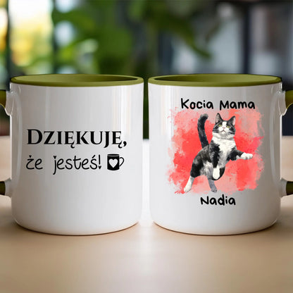 Kubek personalizowany - Kocia Mama #2143