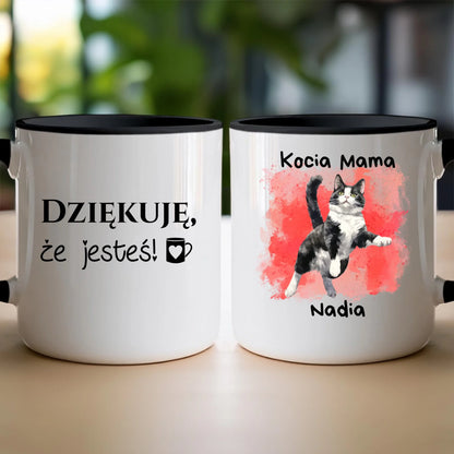 Kubek personalizowany - Kocia Mama #2143