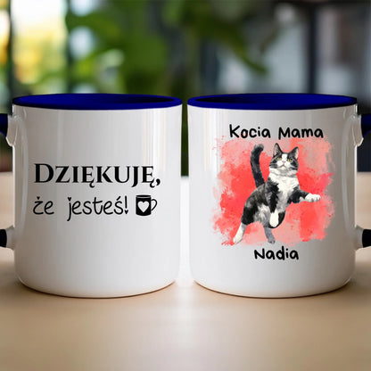 Kubek personalizowany - Kocia Mama #2143