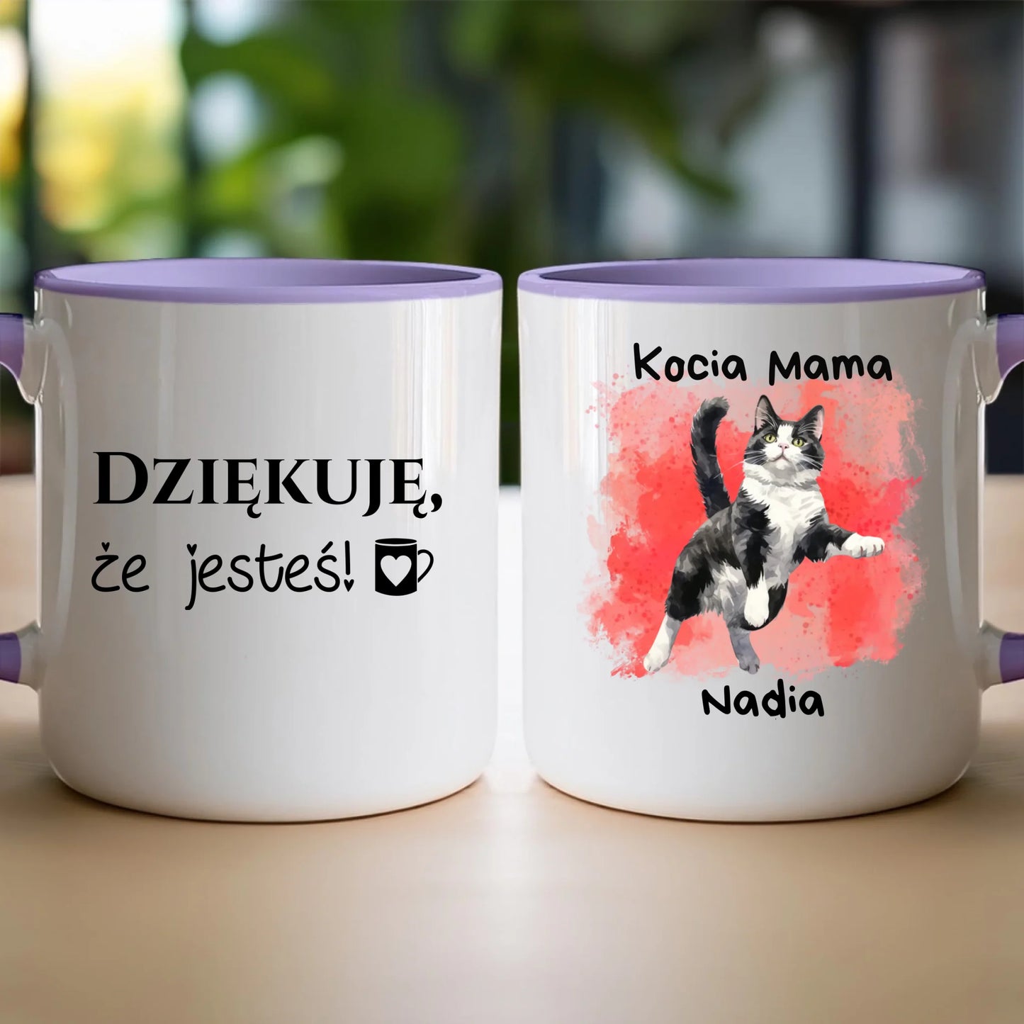Kubek personalizowany - Kocia Mama #2143