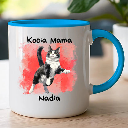 Kubek personalizowany - Kocia Mama #2143